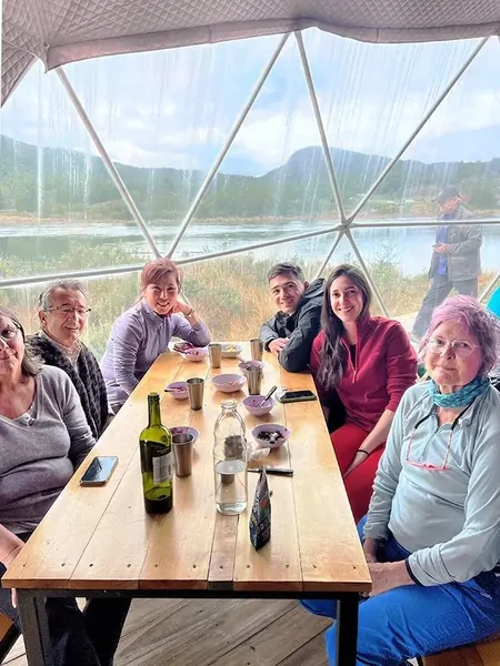 Carolyn Blackman on their trip